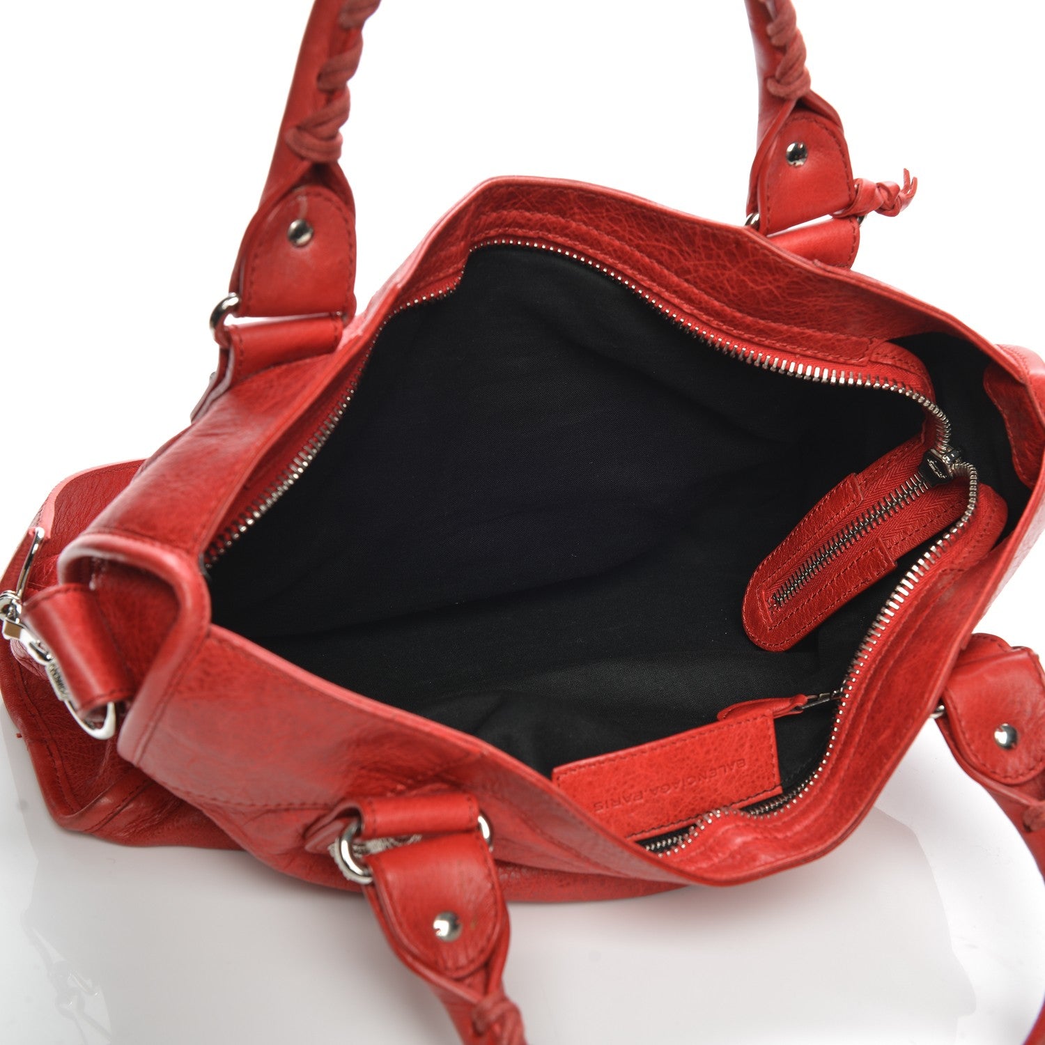 Balenciaga Agneau Giant 21 Silver Hardware City Rouge Coquelicot 5 of 8