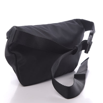 Balenciaga Recycled Sport Nylon Logo Embroidered Wheel Beltpack Black Blue 3 of 10