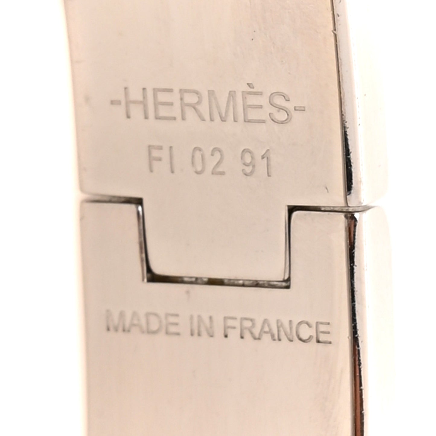 Matte Enamel Narrow Clic Clac HH Bracelet T6 Orange