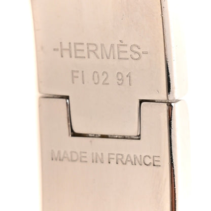 Hermes Matte Enamel Narrow Clic Clac HH Bracelet T6 Orange 4 of 4