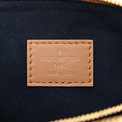Louis Vuitton Lambskin Embossed Monogram Coussin PM Camel 8 of 12