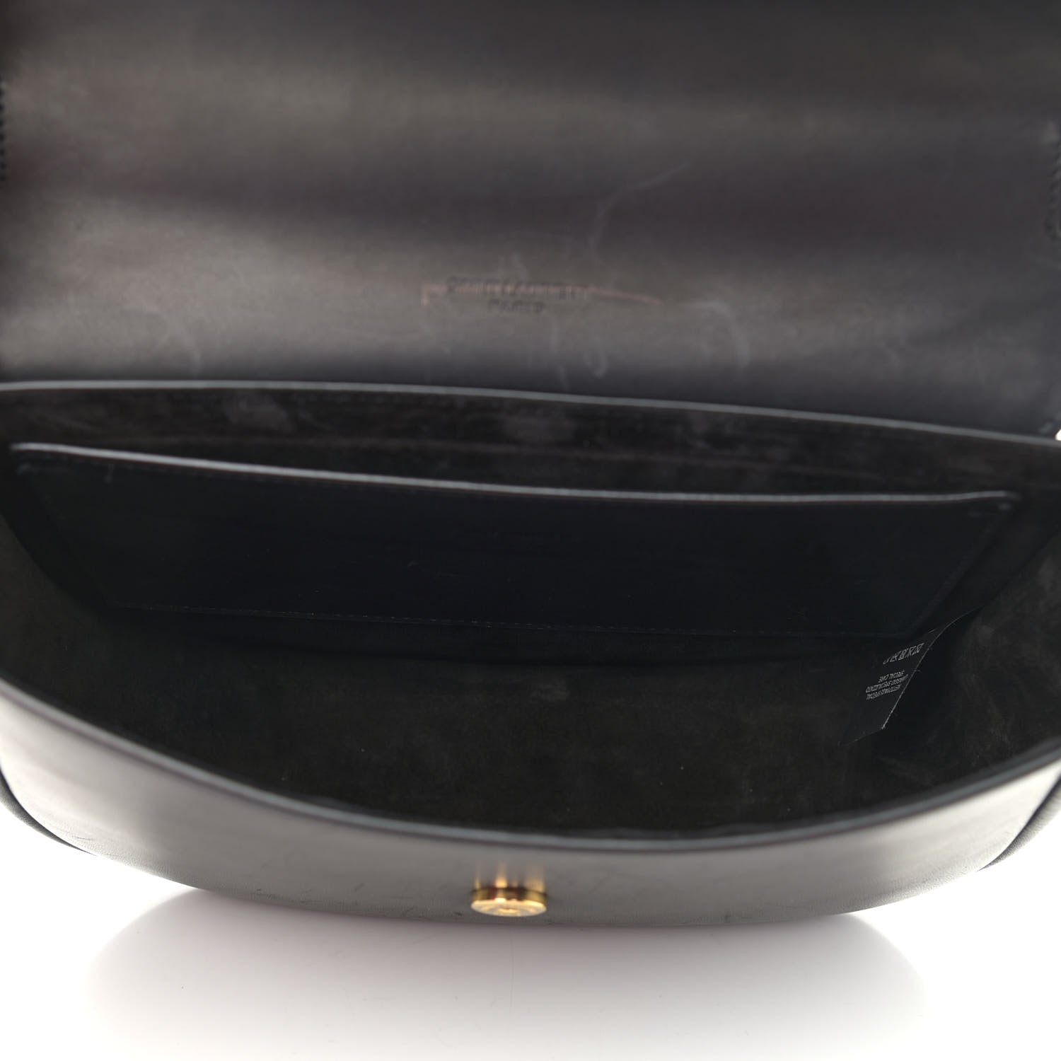 Saint Laurent Pony Hair Calfskin Leopard Print Monogram Medium Kaia Satchel Black 5 of 11