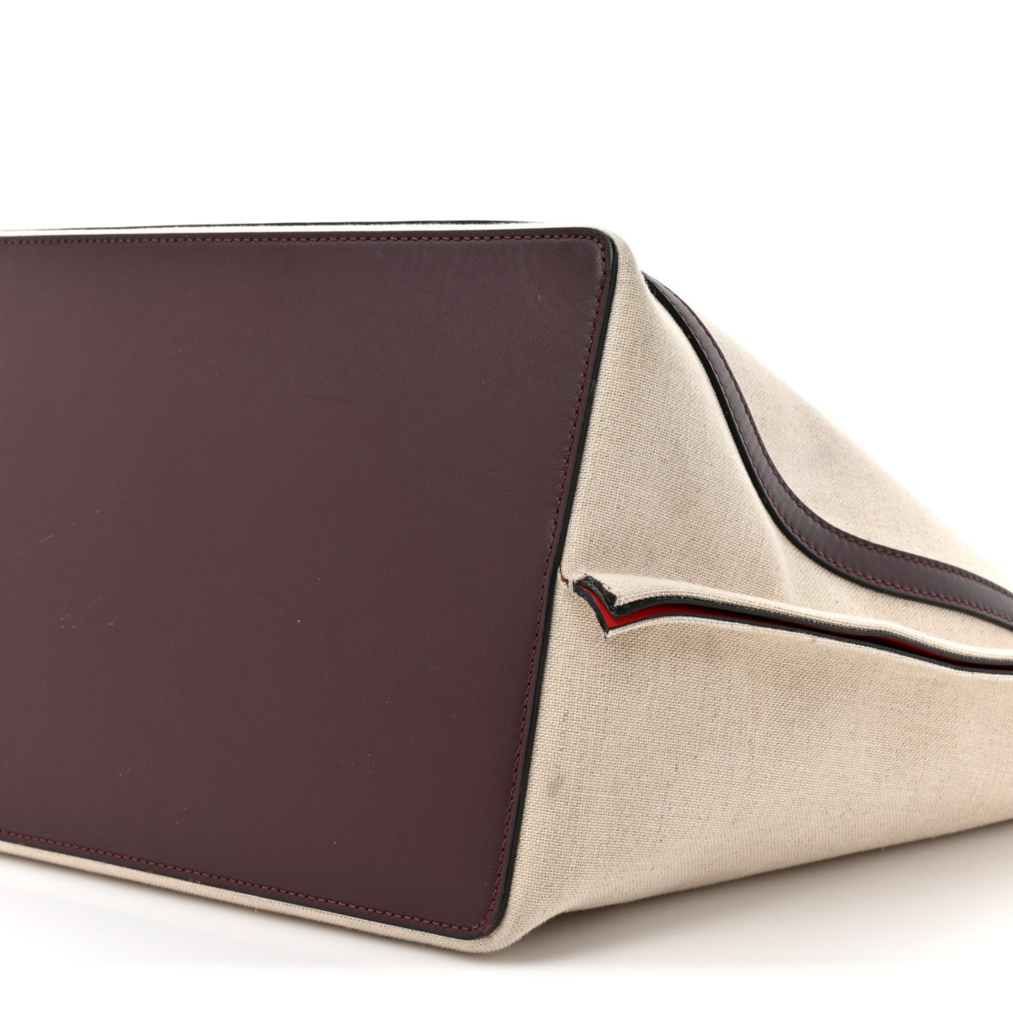 Canvas Large Escape Tote Natural Brown