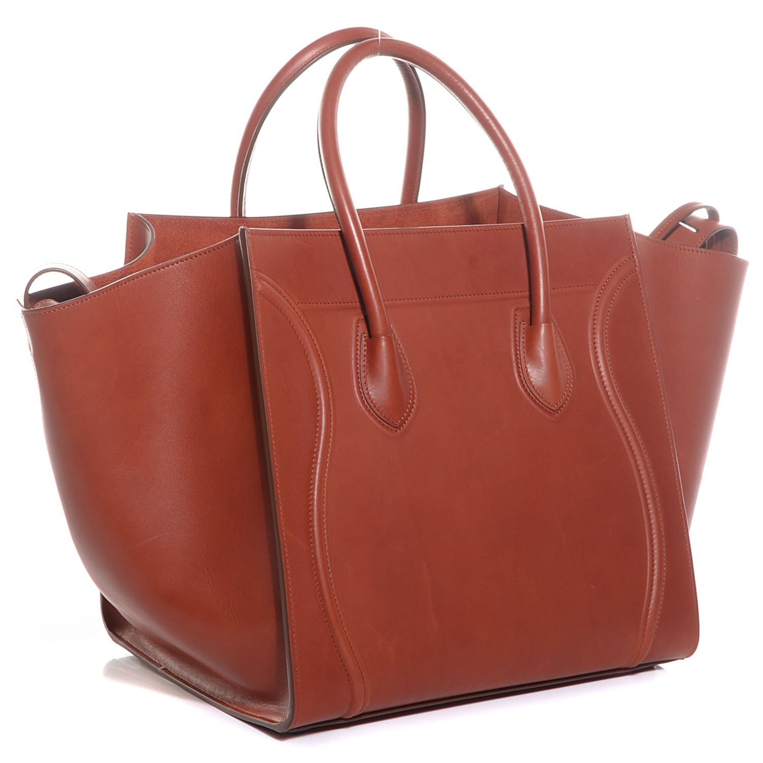 Celine Natural Calfskin Medium Phantom Luggage Brick 3 of 7