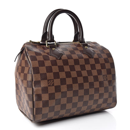 Louis Vuitton Damier Ebene Speedy 25 3 of 10