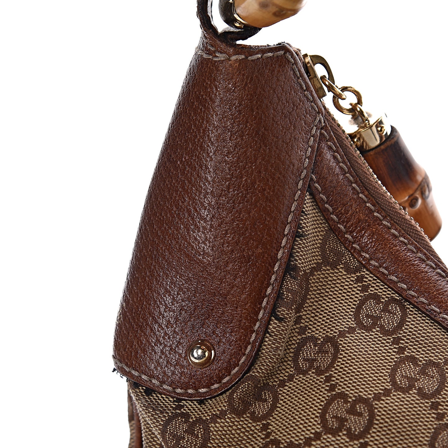 Monogram Bamboo Ring Hobo Brown