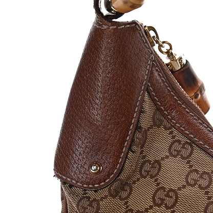 Gucci Monogram Bamboo Ring Hobo Brown 14 of 17