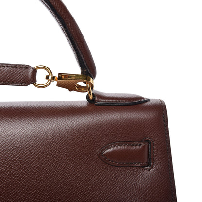 Hermes Courchevel Kelly Sellier 28 Noisette 13 of 15