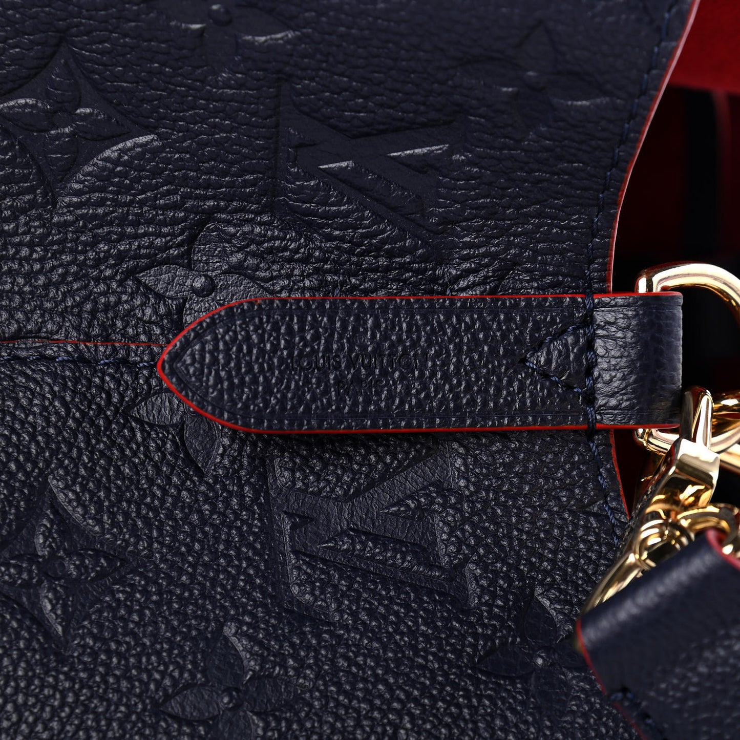 Empreinte Neonoe MM Marine Rouge