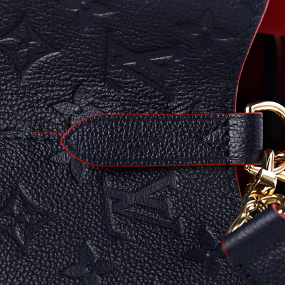 Louis Vuitton Empreinte Neonoe MM Marine Rouge 6 of 9