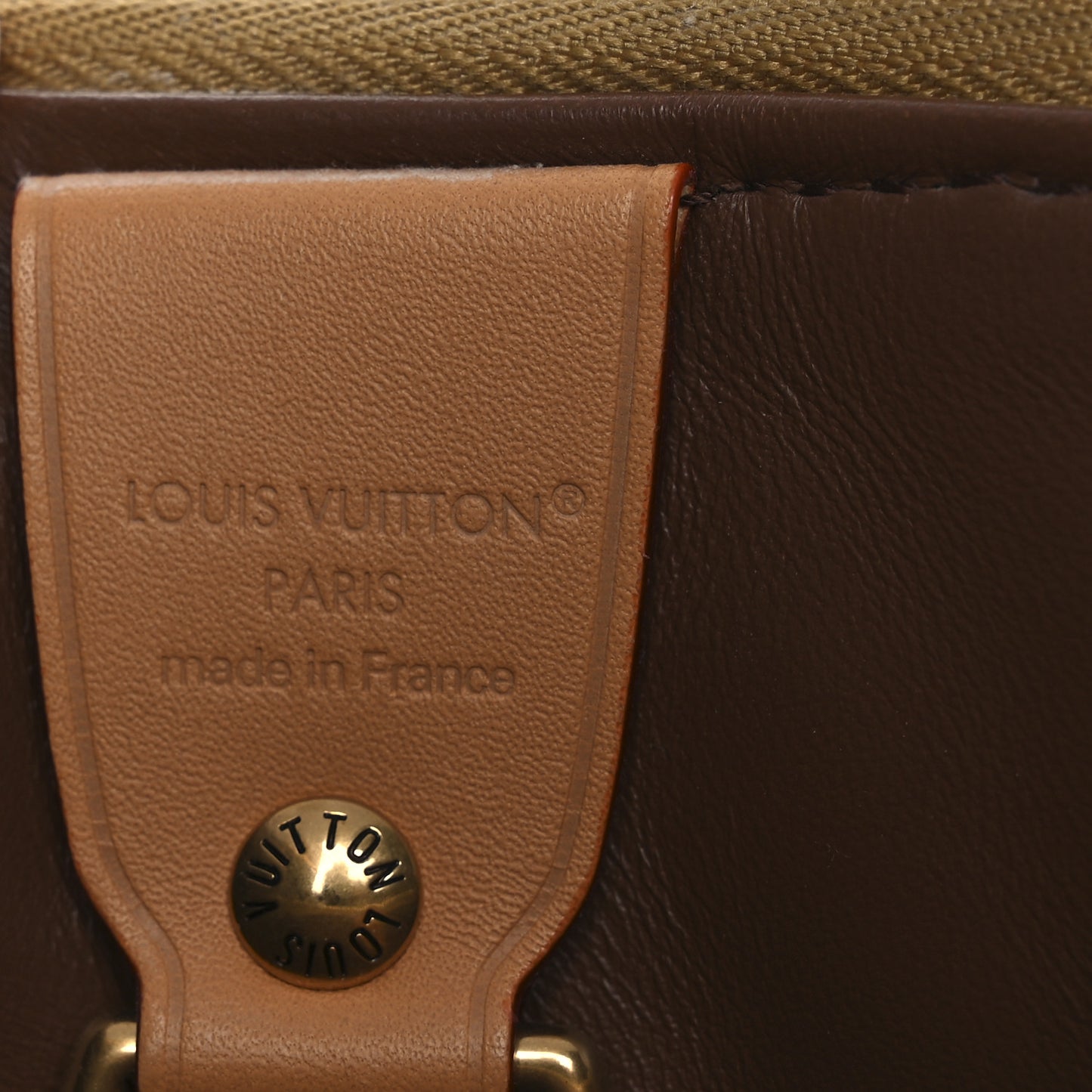 Metallic Calfskin Monogram Speedy P9 Bandouliere 30 Gold Kintsugi