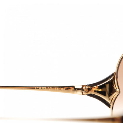 Louis Vuitton Daisy Sunglasses Z0262U Marron 5 of 7