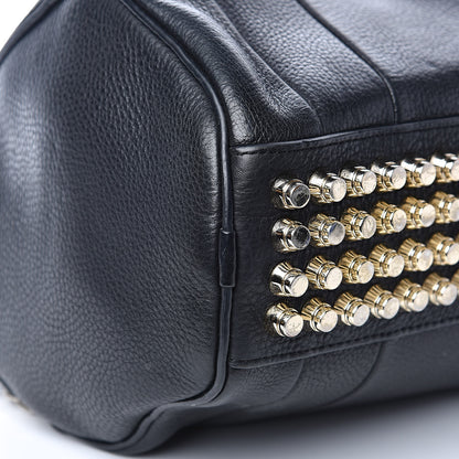 Alexander Wang Pebbled Lambskin Rockie Black Pale Gold Hardware 7 of 12
