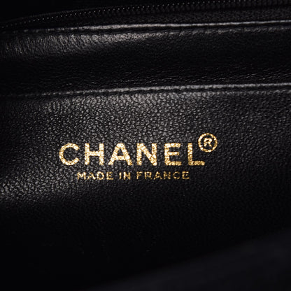 Chanel Caviar Quilted Jumbo Single Flap Black 7 of 8