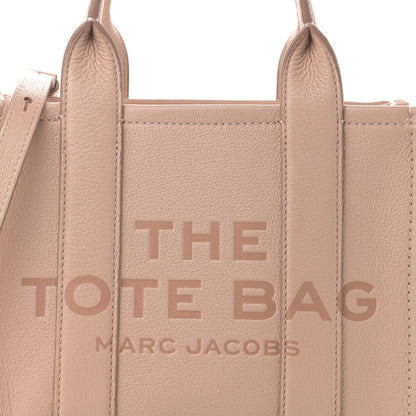 Marc Jacobs Grained Calfskin Small The Tote Bag Rose Dust 9 of 9