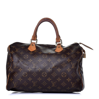 Louis Vuitton Monogram Speedy 30 1 of 12
