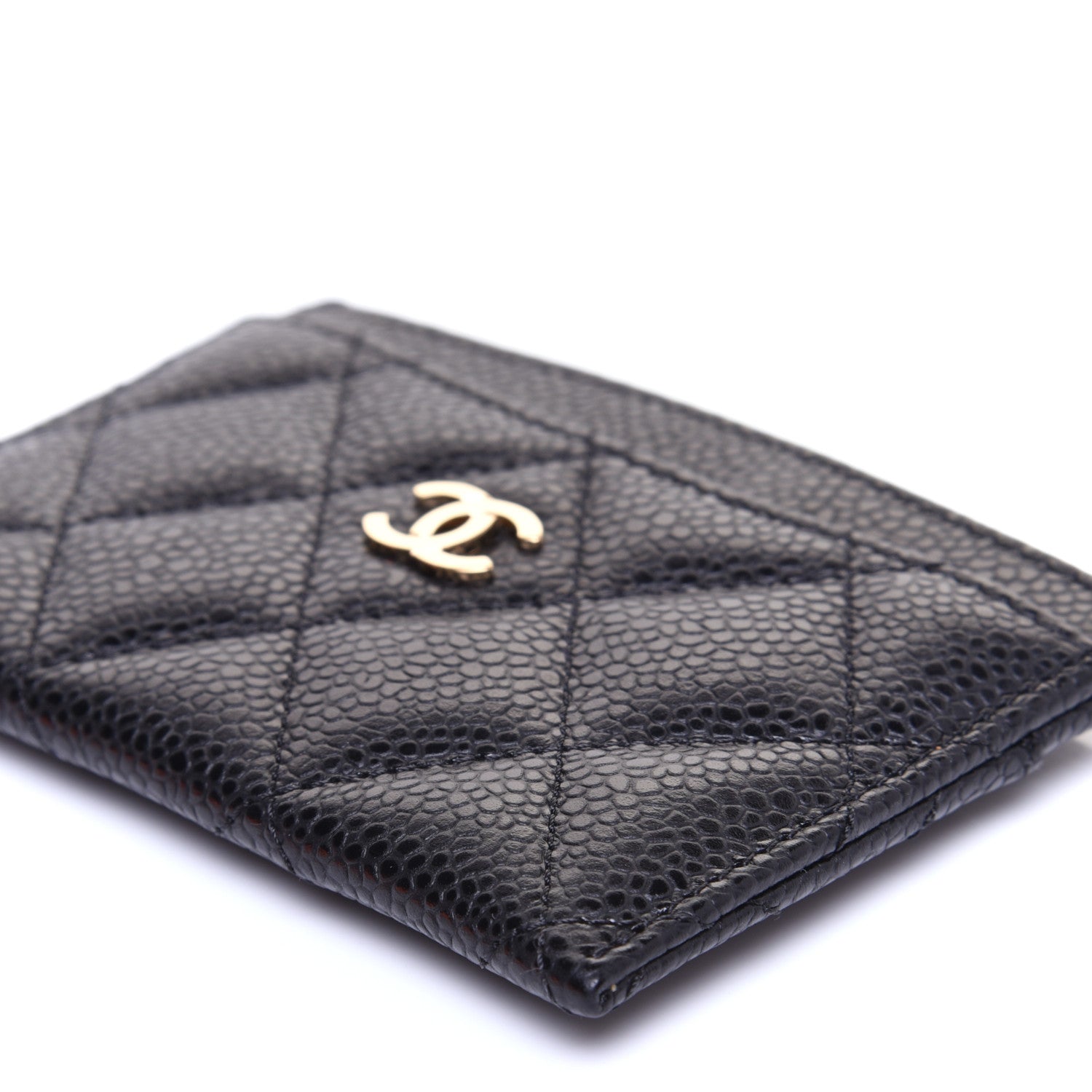 Chanel Caviar Quilted Card Holder Black 7 of 11