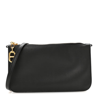 Hermes Evergrain Chaine d'Ancre Zipengo Pochette To Go Black 1 of 11