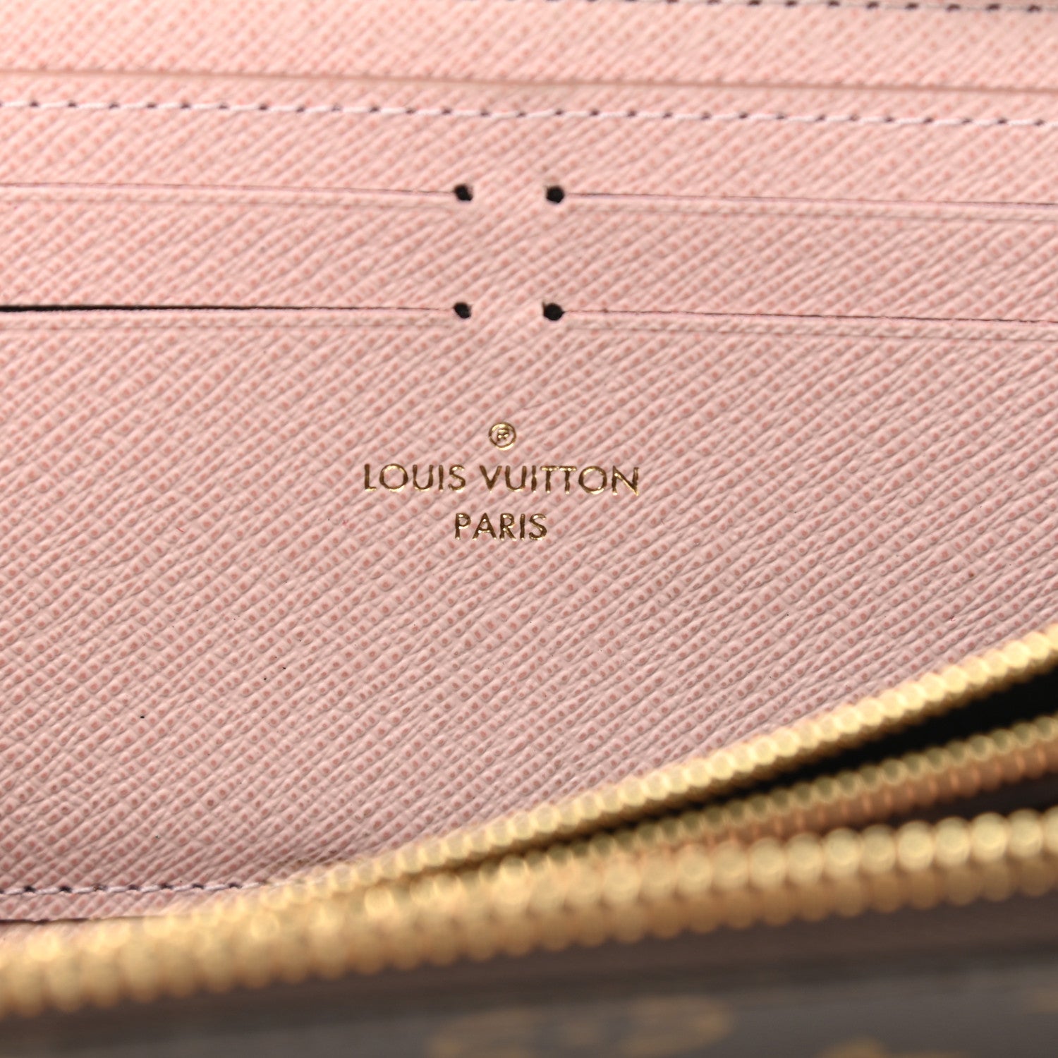 Louis Vuitton Monogram Clemence Wallet Rose Ballerine 6 of 10