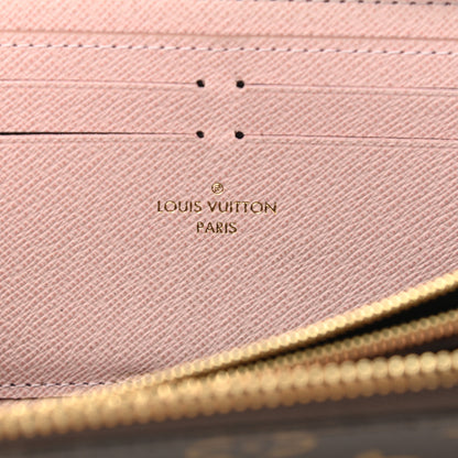 Louis Vuitton Monogram Clemence Wallet Rose Ballerine 6 of 10
