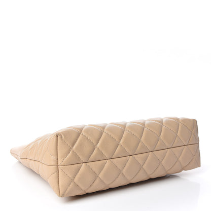 Chanel Caviar Quilted Small Urban Delight Tote Light Beige 4 of 10