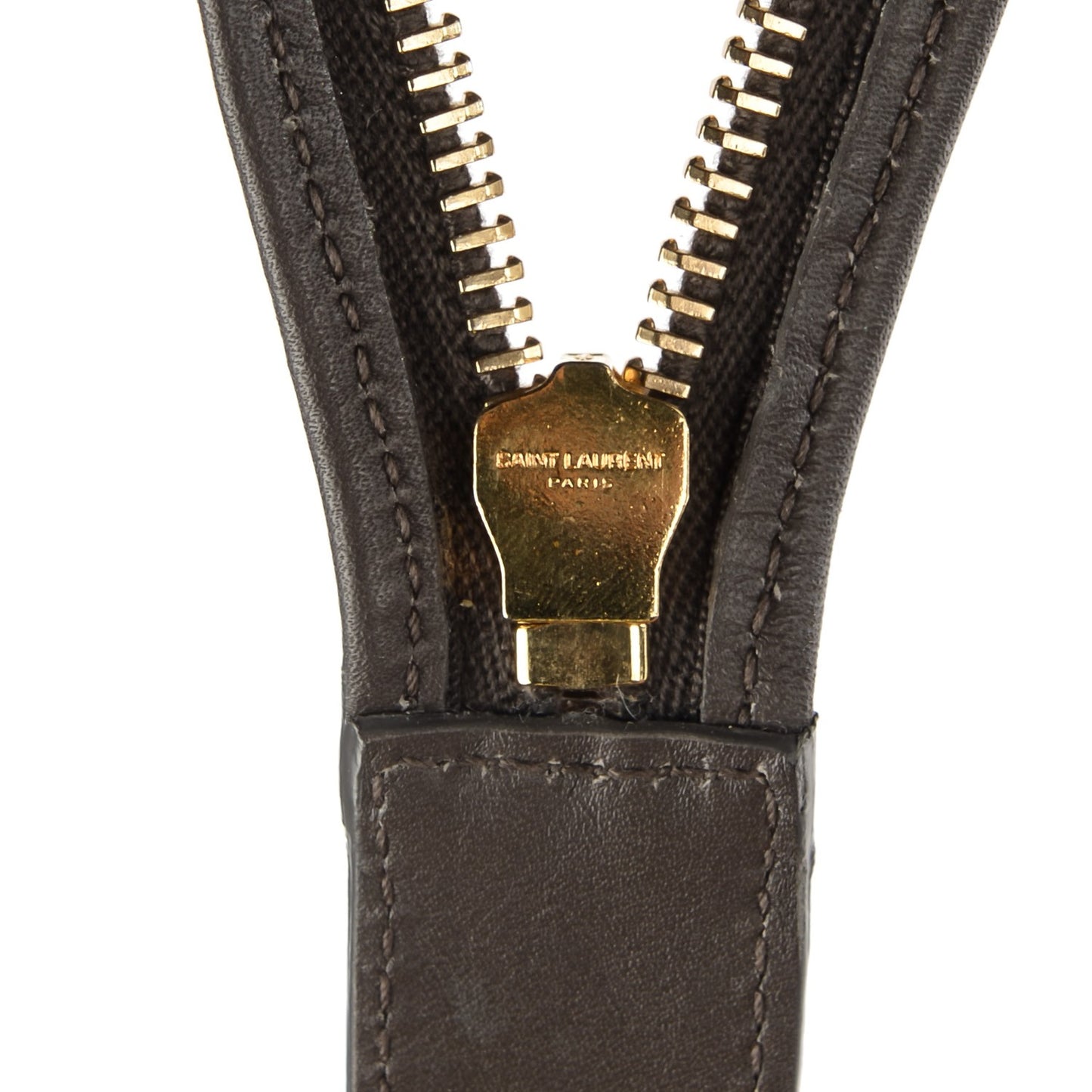 Calfskin Small Classic Y Cabas Grey