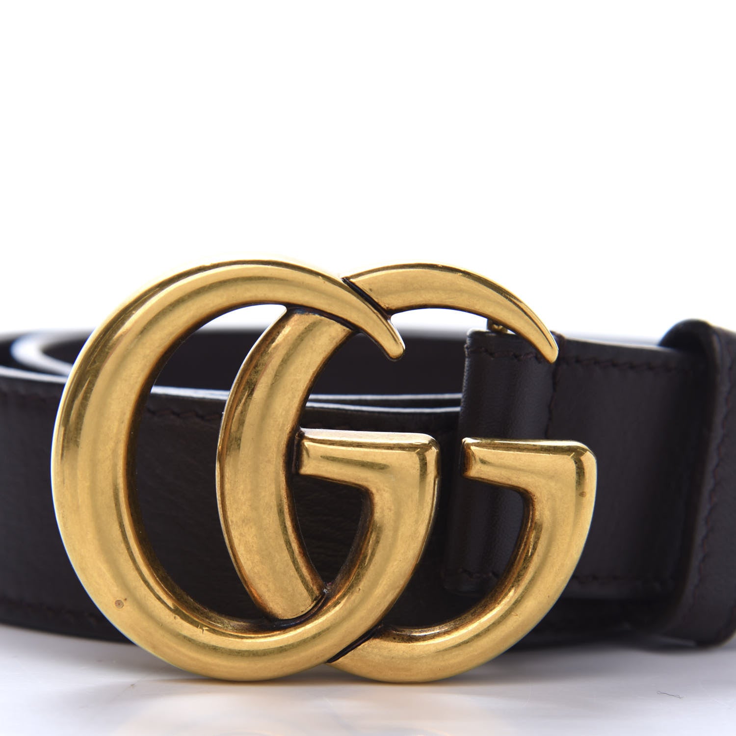 Gucci Calfskin Double G 30mm Belt 75 30 Black 3 of 8