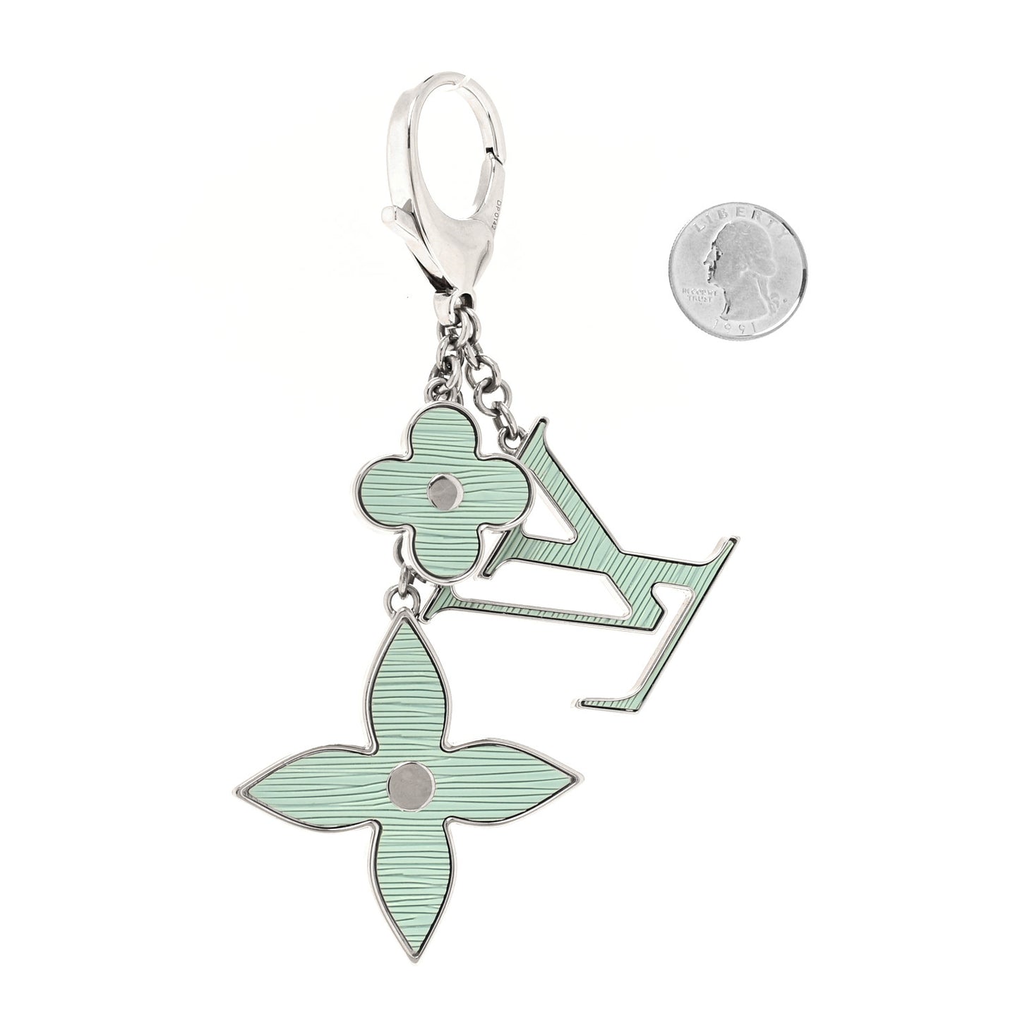 Fleur d'Epi Bag Charm Green