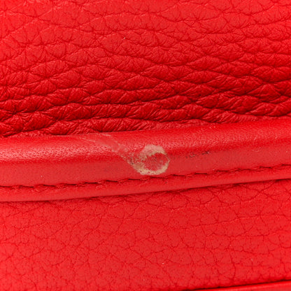 Hermes Taurillon Clemence Evelyne III PM Rouge Tomate 11 of 15