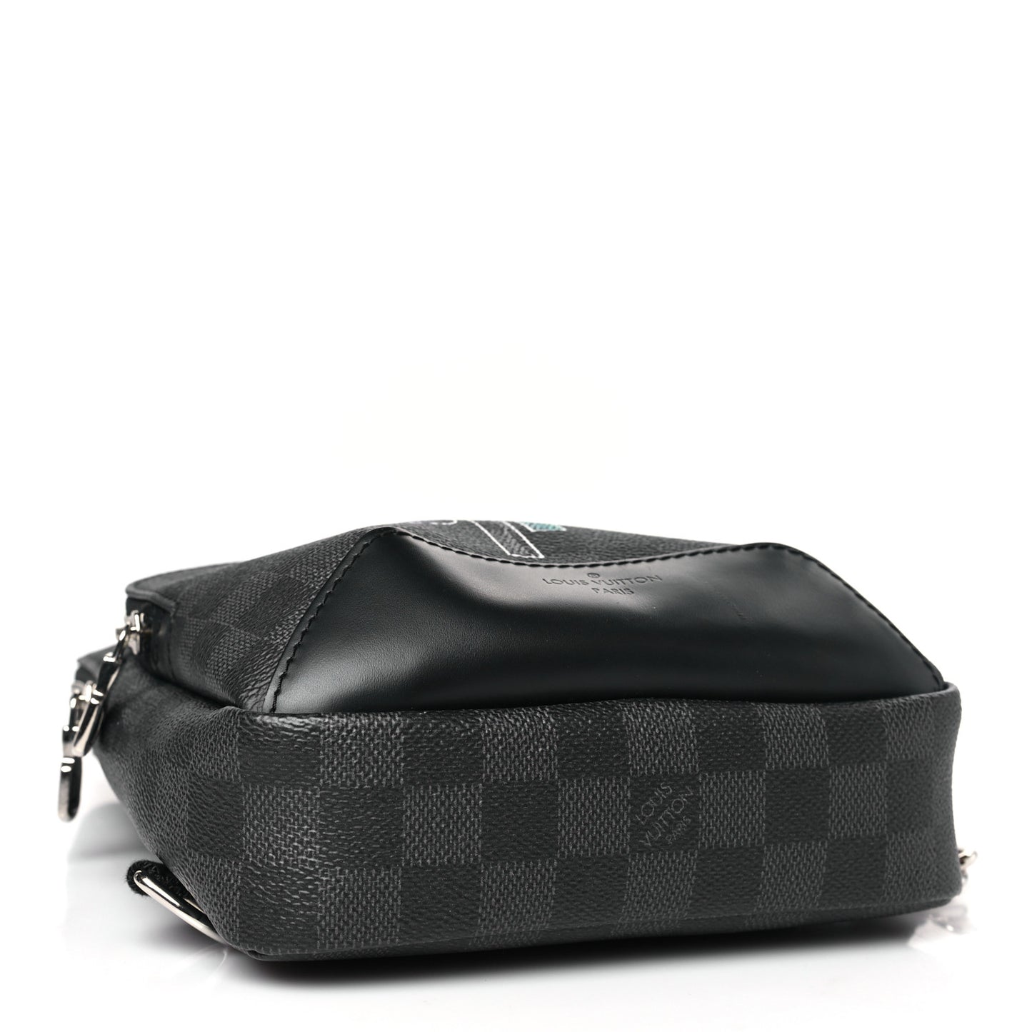 Damier Graphite Logo Avenue Sling Backpack Multicolor