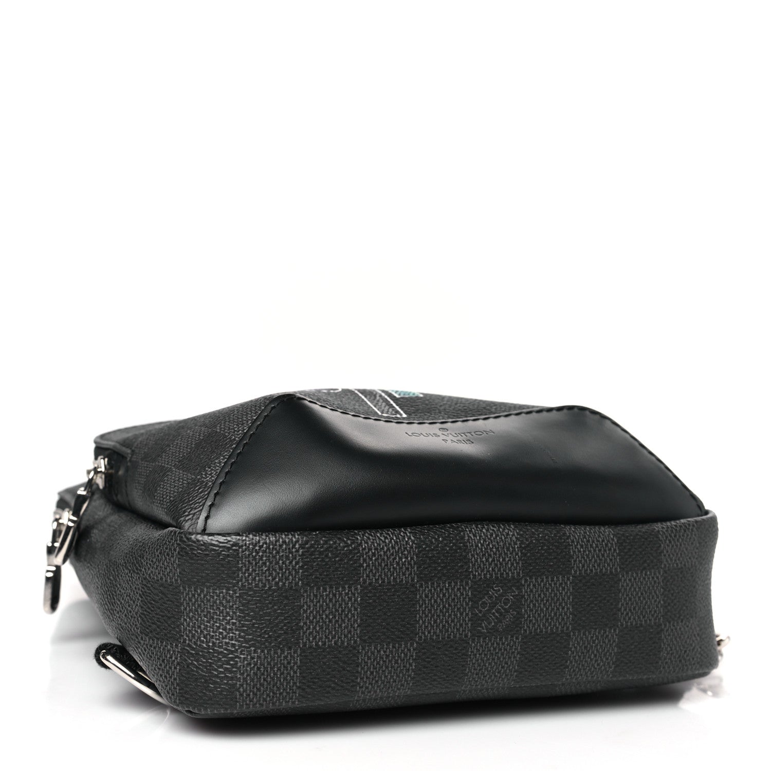 Louis Vuitton Damier Graphite Logo Avenue Sling Backpack Multicolor 4 of 8