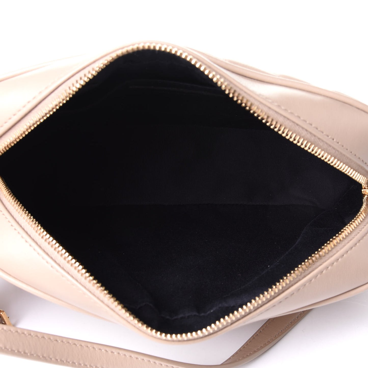 Calfskin Matelasse Monogram Lou Camera Bag Dark Latte