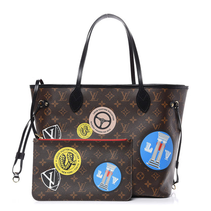 Louis Vuitton Monogram World Tour Neverfull MM 1 of 10