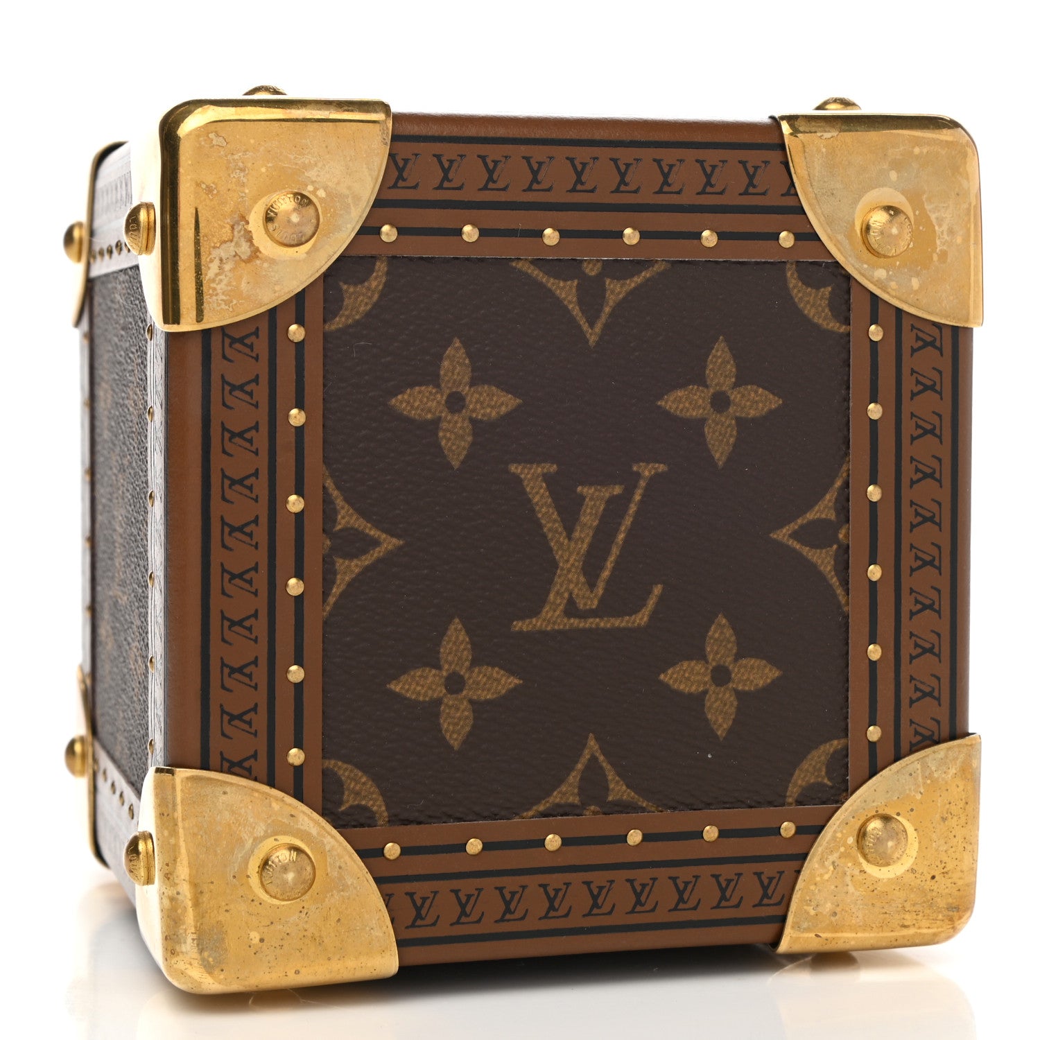Louis Vuitton Monogram Cube Paperweight 4 of 5