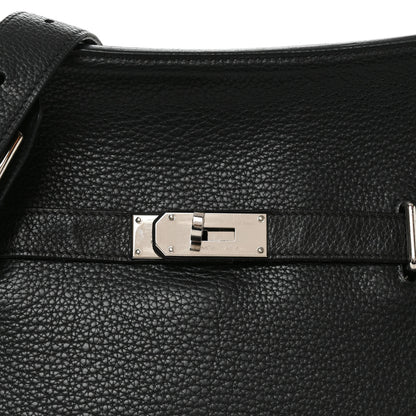 Hermes Taurillon Clemence Jypsiere 37 Black 8 of 10