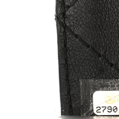 Chanel Lambskin PVC Medium Sand By The Sea Flap Black 7 of 13