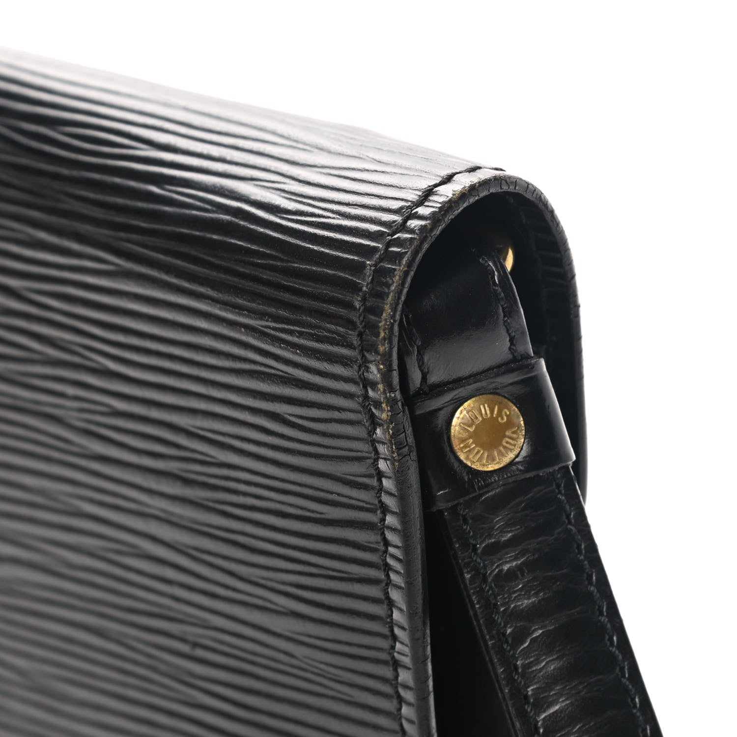 Louis Vuitton Epi Pochette Sellier Dragonne Clutch Black 13 of 14