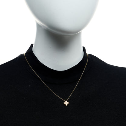 Roberto Coin 18K Yellow Gold Small Princess Flower Pendant Necklace 2 of 6