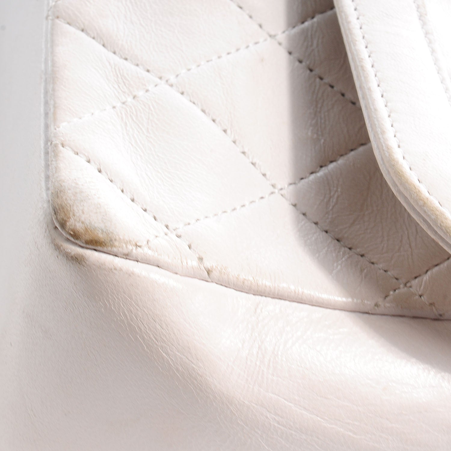 Chanel Lambskin Quilted Small Single Flap White 13 of 13