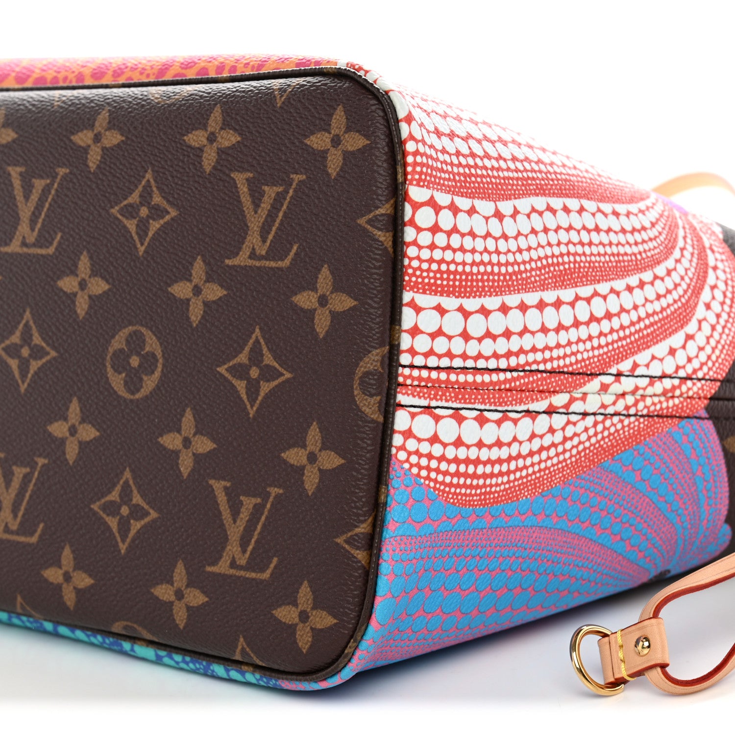 Louis Vuitton LV X YK Monogram Kusama Pumpkin Neverfull MM 11 of 11