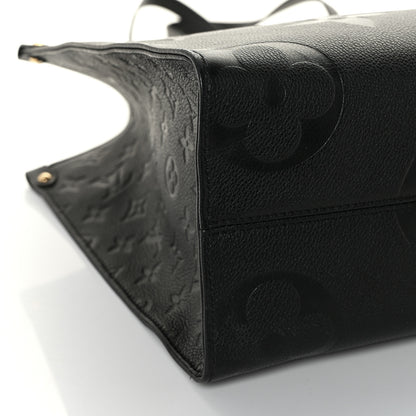 Louis Vuitton Empreinte Monogram Giant Onthego MM Black 6 of 9