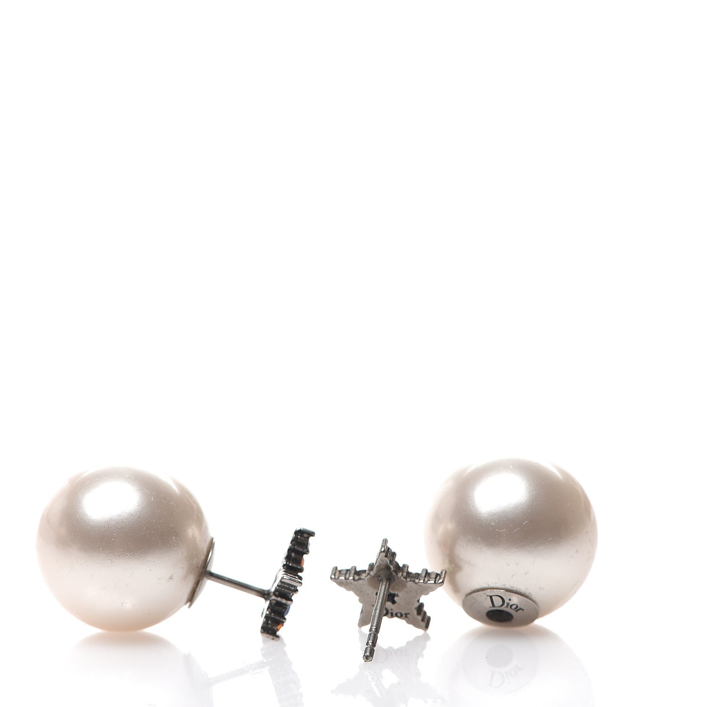 Pearl Crystal Star Mise En Dior Tribal Earrings Multicolor