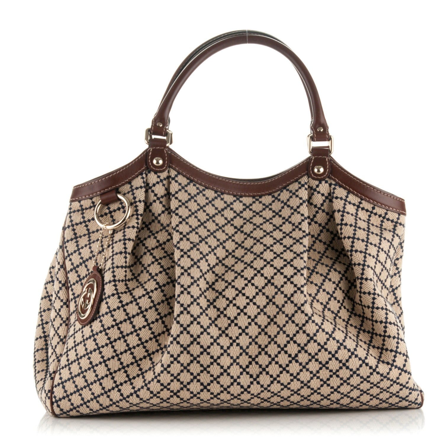 Gucci Diamante Large Sukey Tote Brown 1 of 7