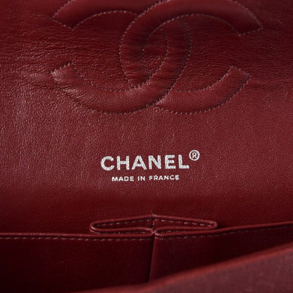 Chanel Washed Caviar Quilted 2.55 Reissue 225 Bijoux Chain Flap Red 7 of 9