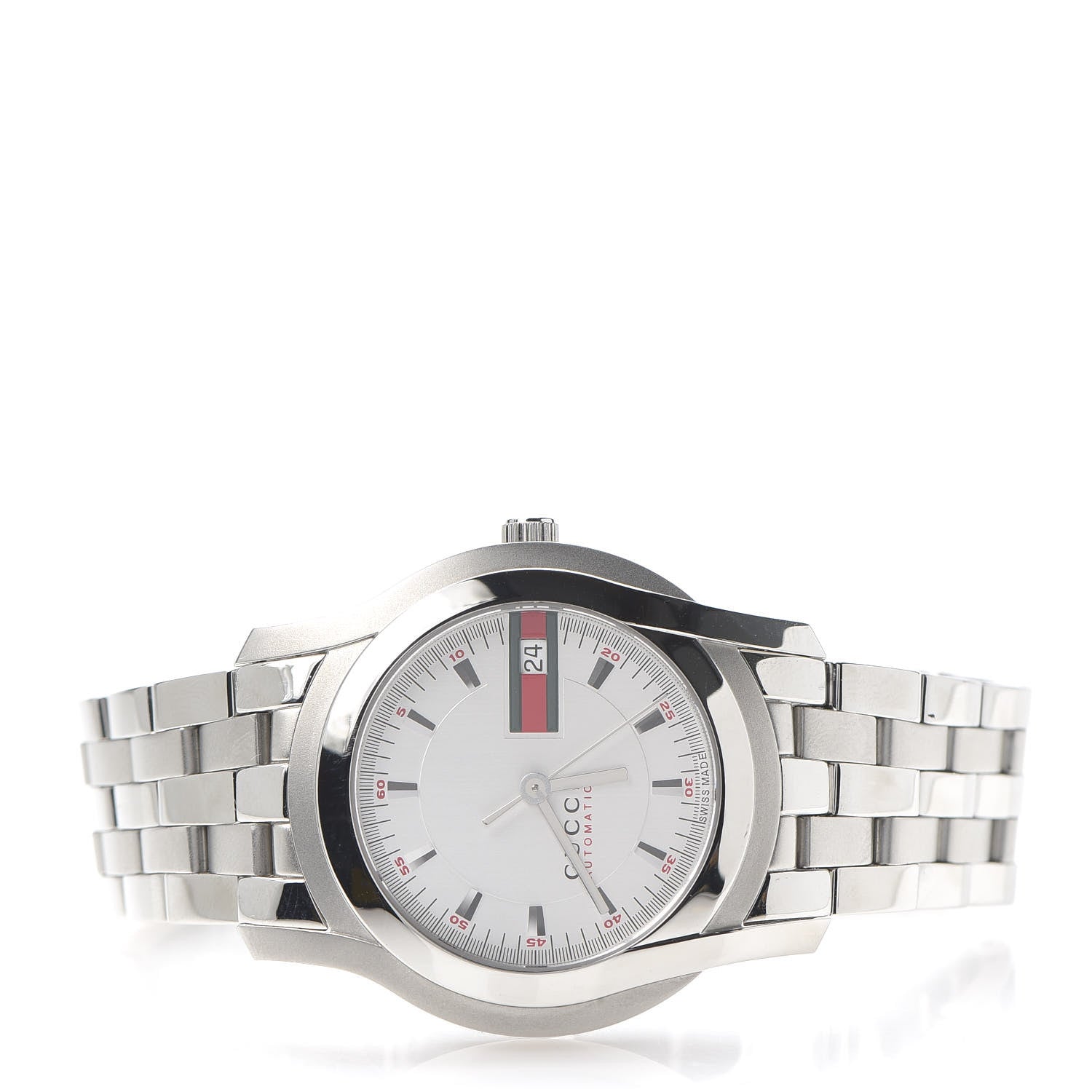 Gucci Stainless Steel 38mm 5500 G-Class Automatic Watch 3 of 7