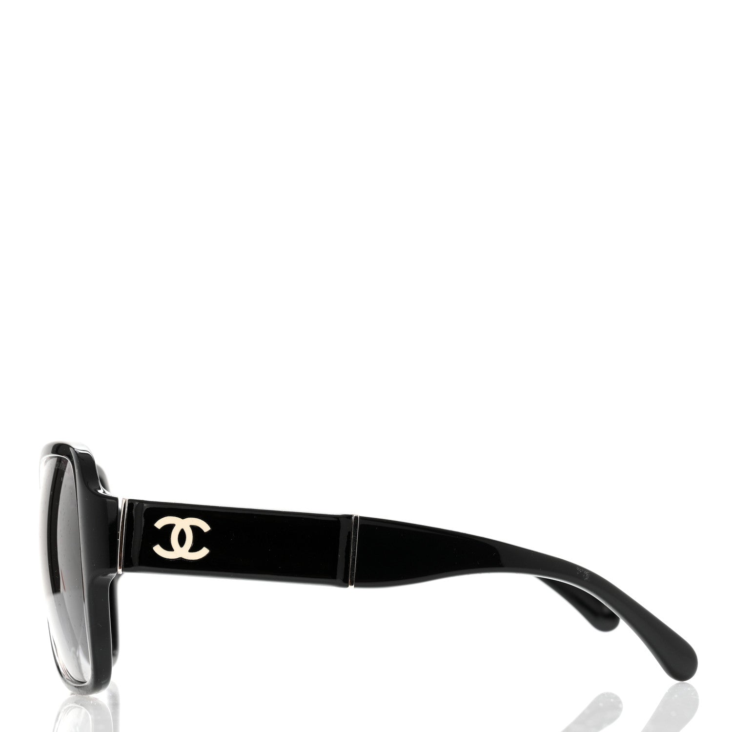 Chanel Square Summer CC Sunglasses 5230Q Black 3 of 9
