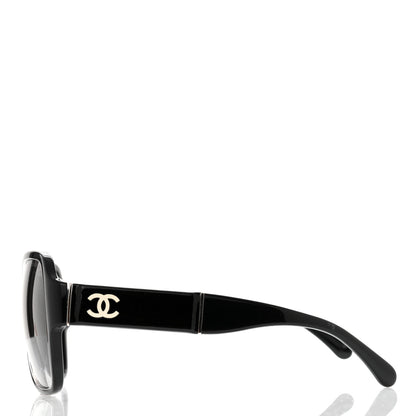Chanel Square Summer CC Sunglasses 5230Q Black 3 of 9