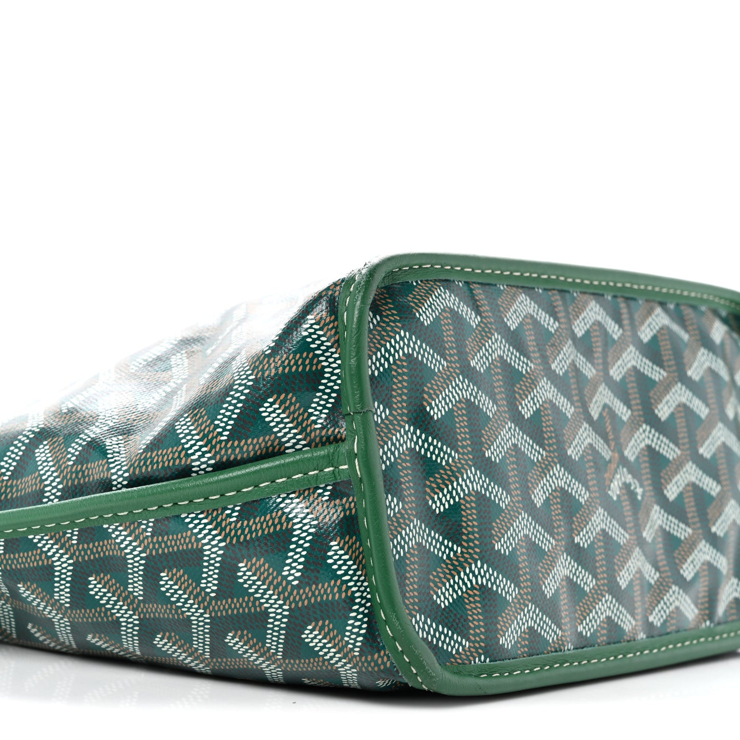 Goyardine Reversible Mini Anjou Green