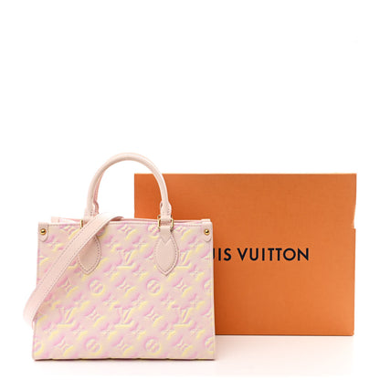 Louis Vuitton Empreinte Monogram Summer Stardust Onthego PM Pink 10 of 10