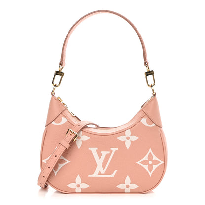 Louis Vuitton Empreinte Monogram Giant Bagatelle NM Rose Trianon Creme 1 of 9